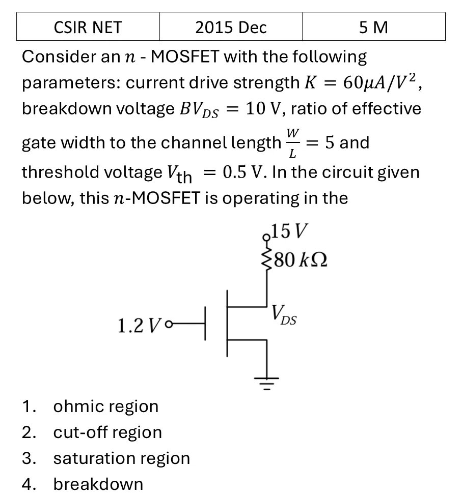 CSIR NET 2015 Dec FET previous year question CSIR_2015_Dec_Q63