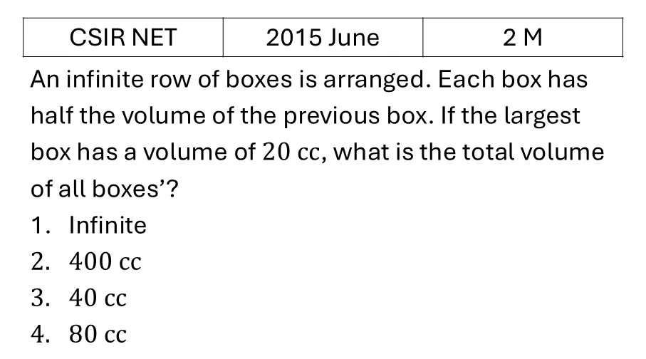 CSIR NET 2015 June Geometry previous year question CSIR_2015_June_Q8