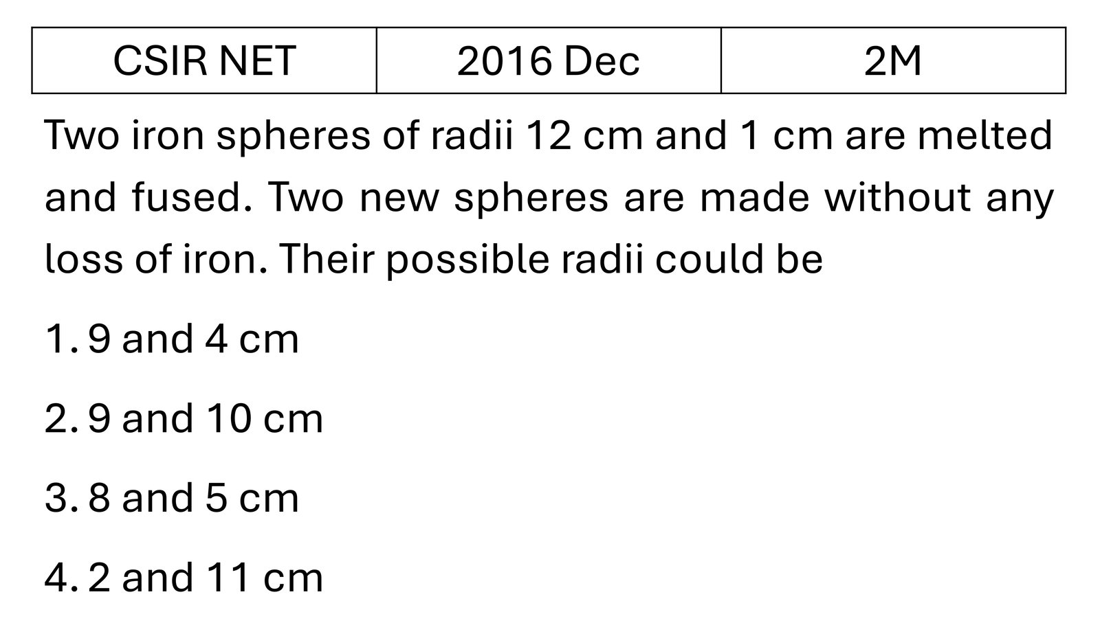 CSIR NET 2016 Dec Basic Physics previous year question CSIR_2016_Dec_Q15