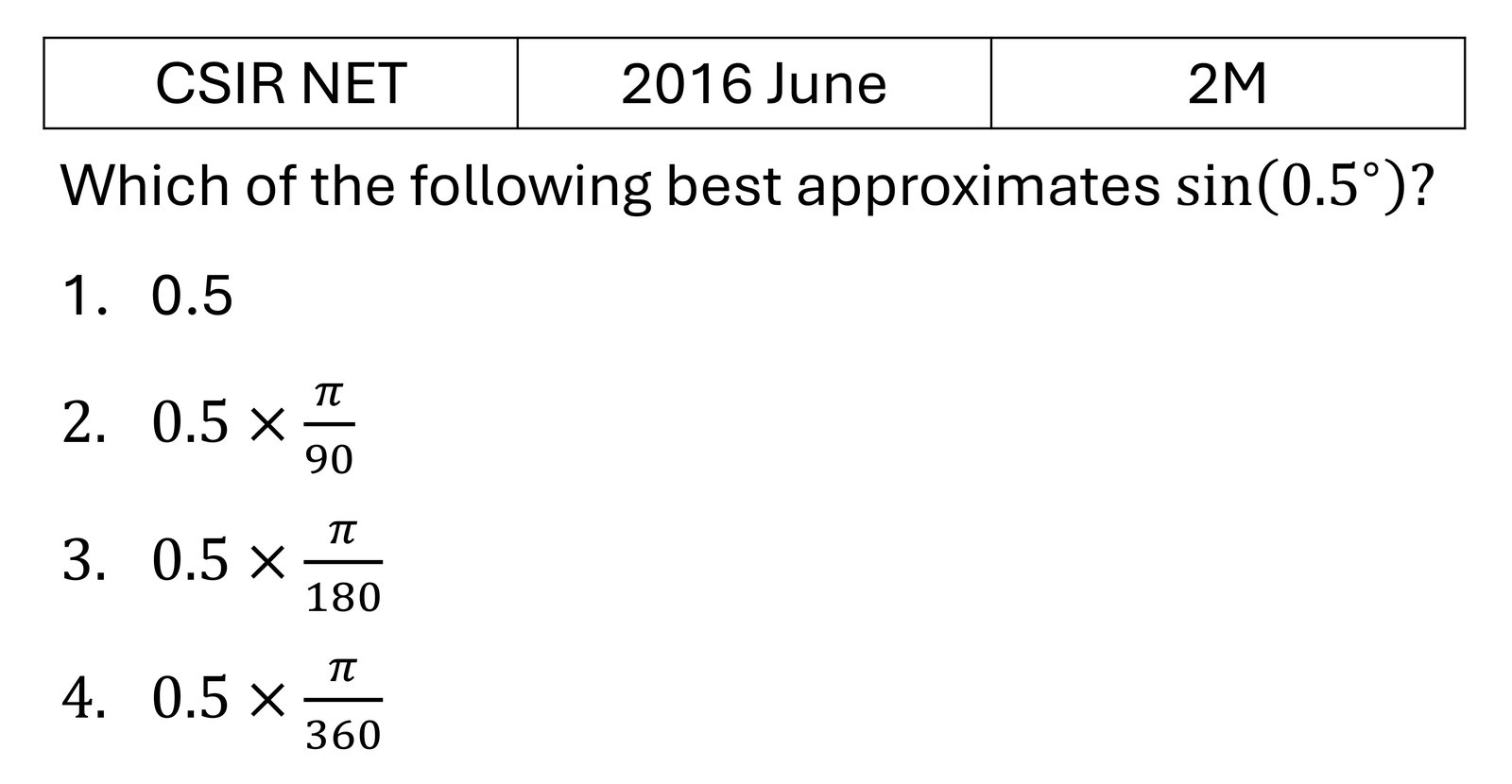CSIR NET 2016 June Mathematical Analysis previous year question CSIR_2016_June_Q12