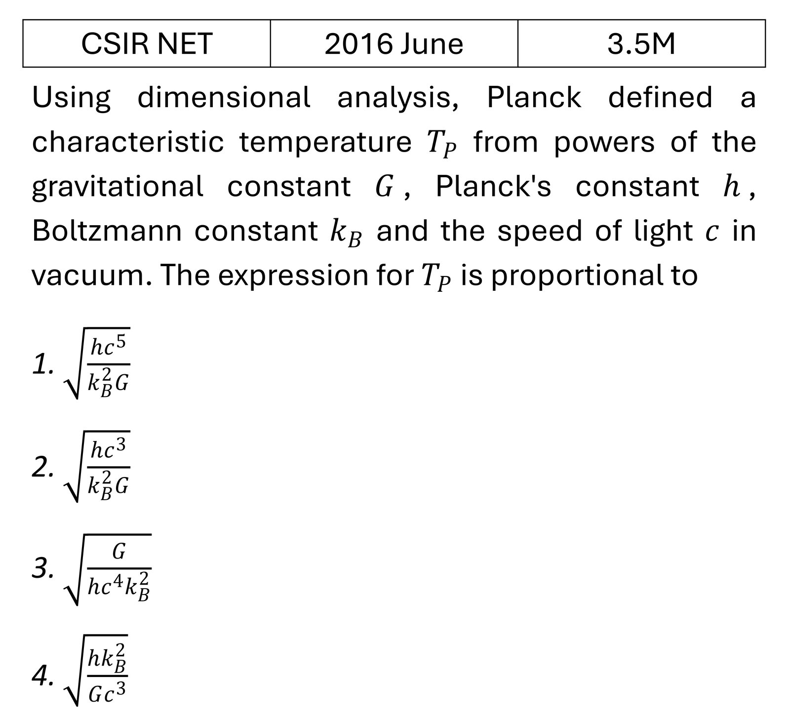 CSIR NET 2016 June Errors , curve fitting and data analysis previous year question CSIR_2016_June_Q25