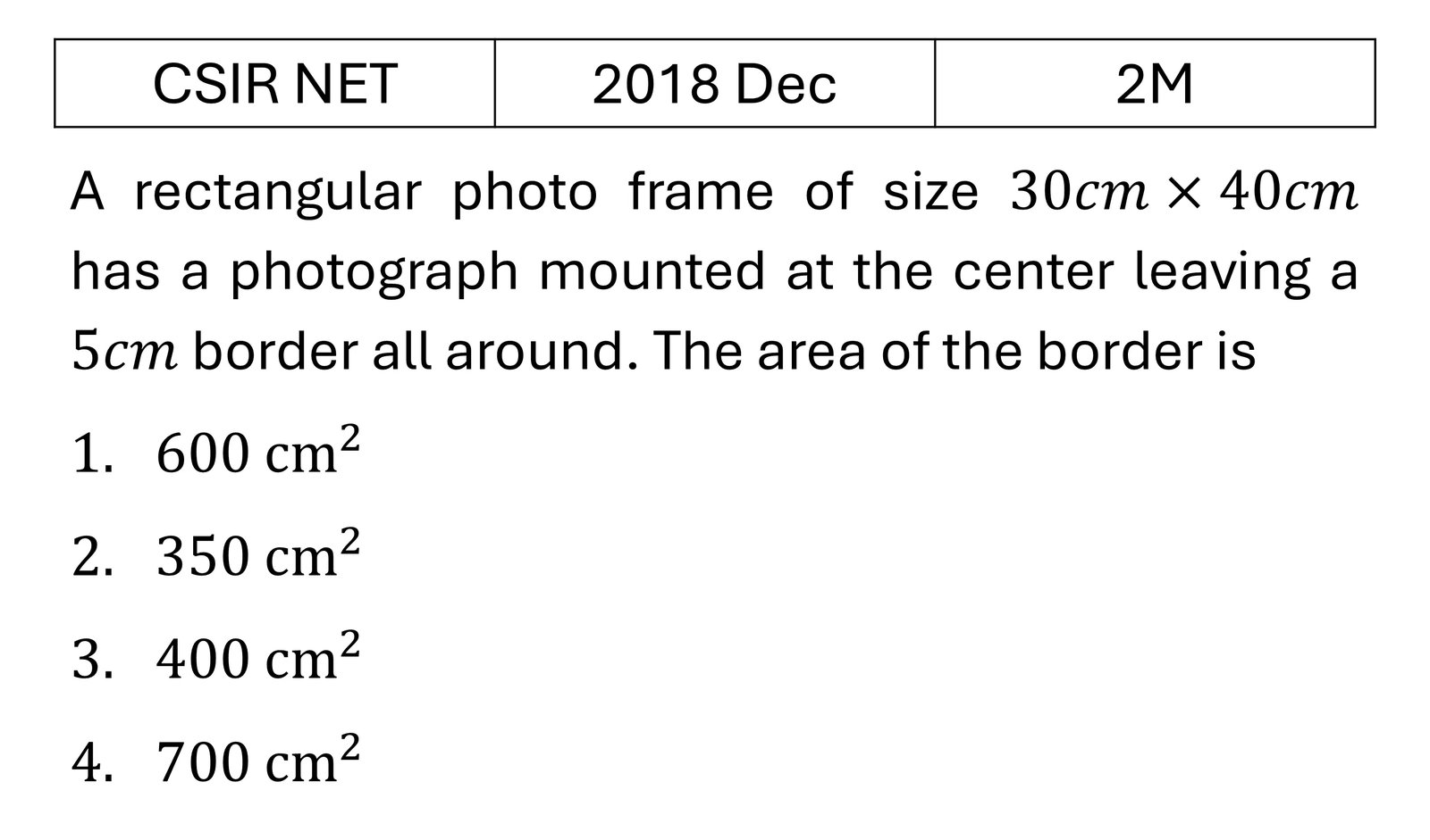 CSIR NET 2018 Dec Geometry previous year question CSIR_2018_Dec_Q1