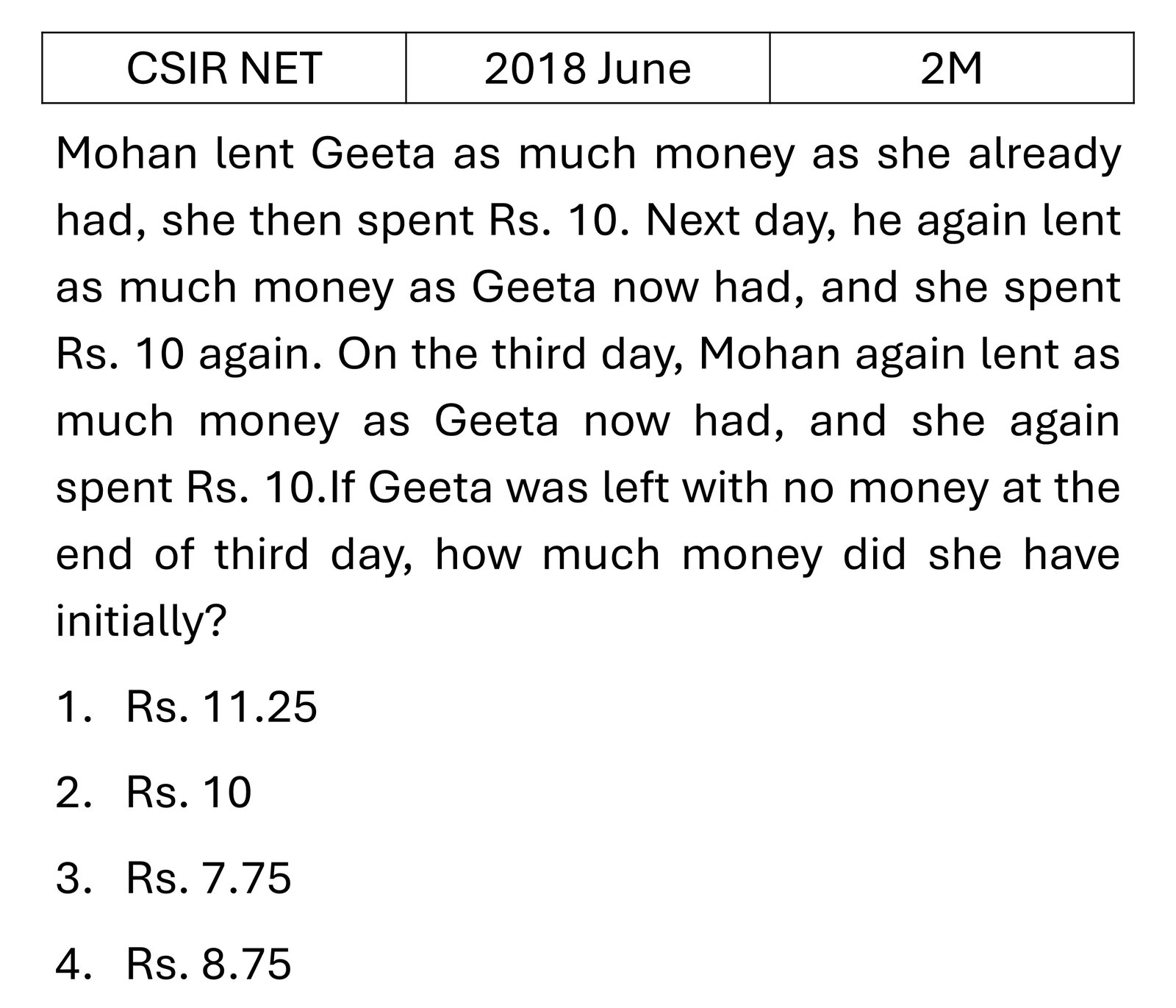 CSIR NET 2018 June Mathematical Analysis previous year question CSIR_2018_June_Q12