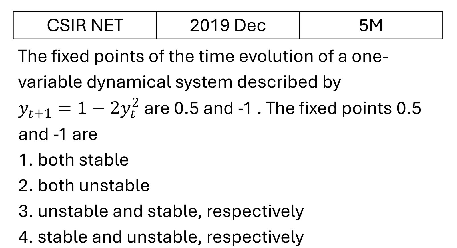 CSIR NET 2019 Dec Basic Mechanics previous year question CSIR_2019_Dec_Q70