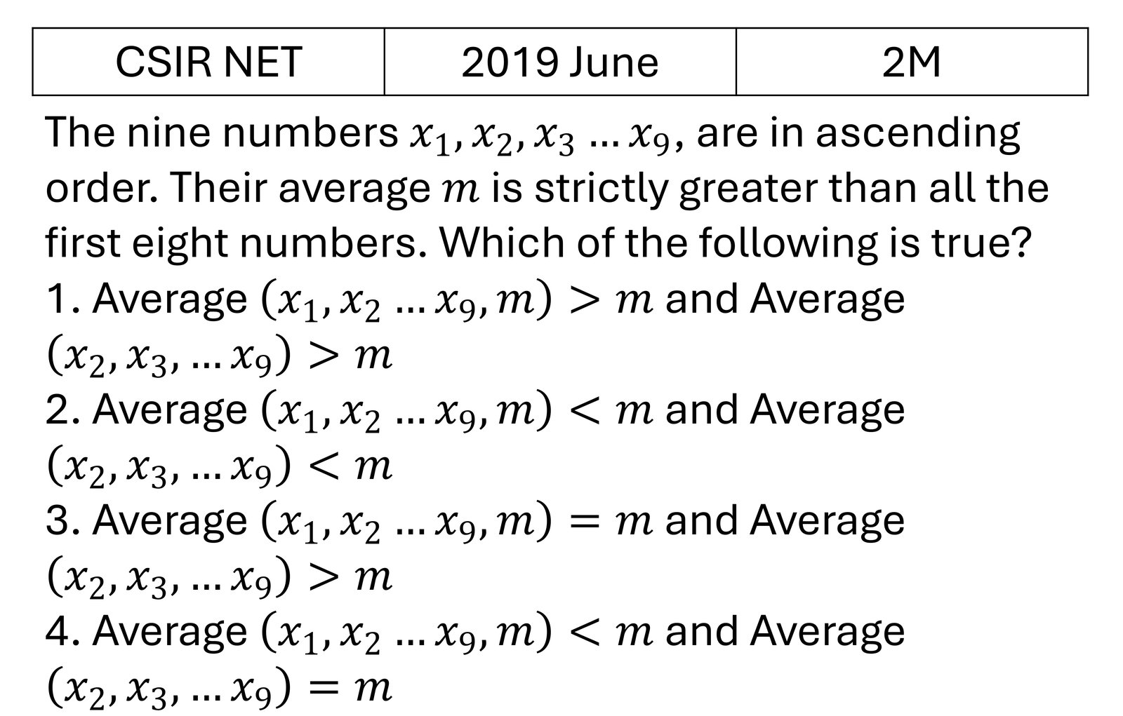 CSIR NET 2019 June Mathematical Analysis previous year question CSIR_2019_June_Q5