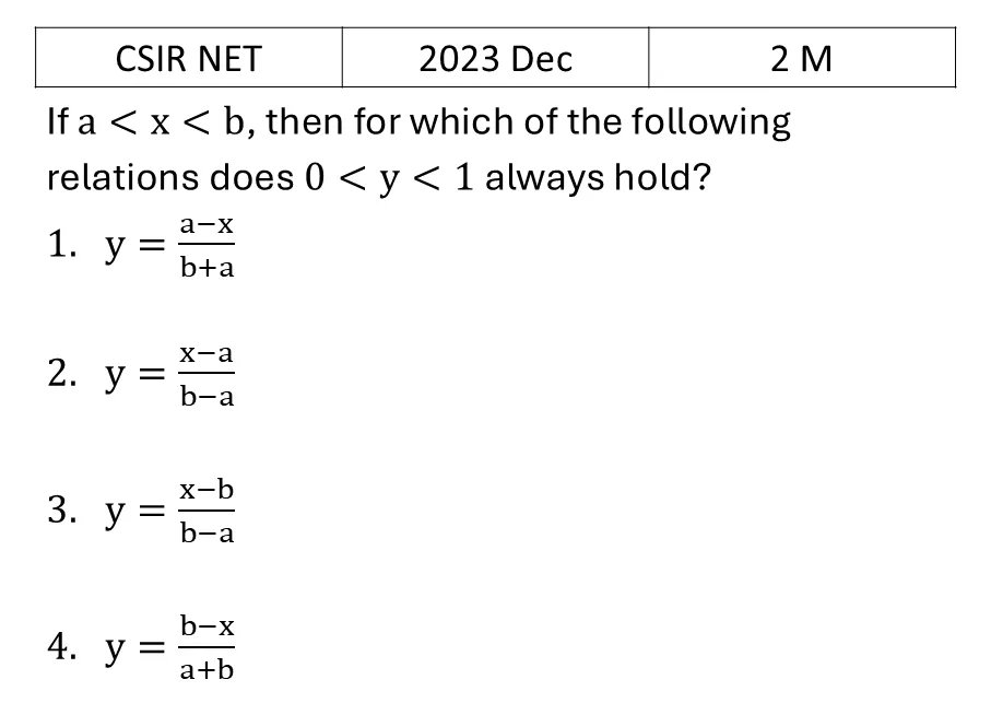CSIR NET 2023 Dec Mathematical Analysis previous year question CSIR_2023_Dec_Q19