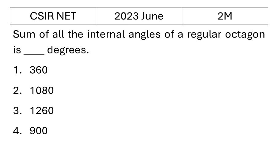 CSIR NET 2023 June Geometry previous year question CSIR_2023_June_Q15