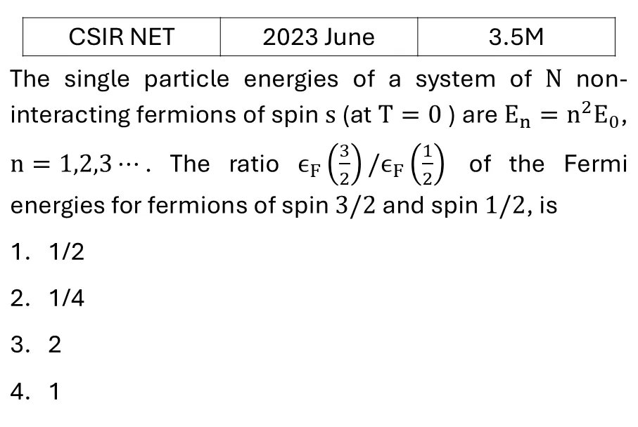 CSIR NET 2023 June Microstates and Macrostates previous year question CSIR_2023_June_Q39