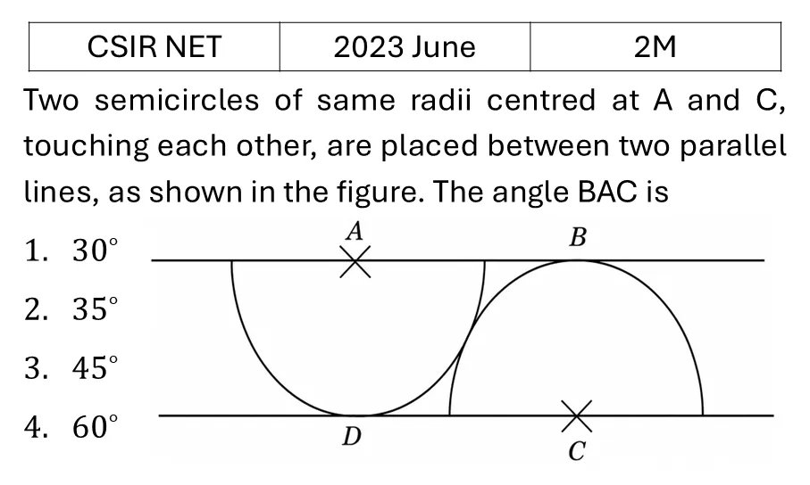 CSIR NET 2023 June Geometry previous year question CSIR_2023_June_Q7