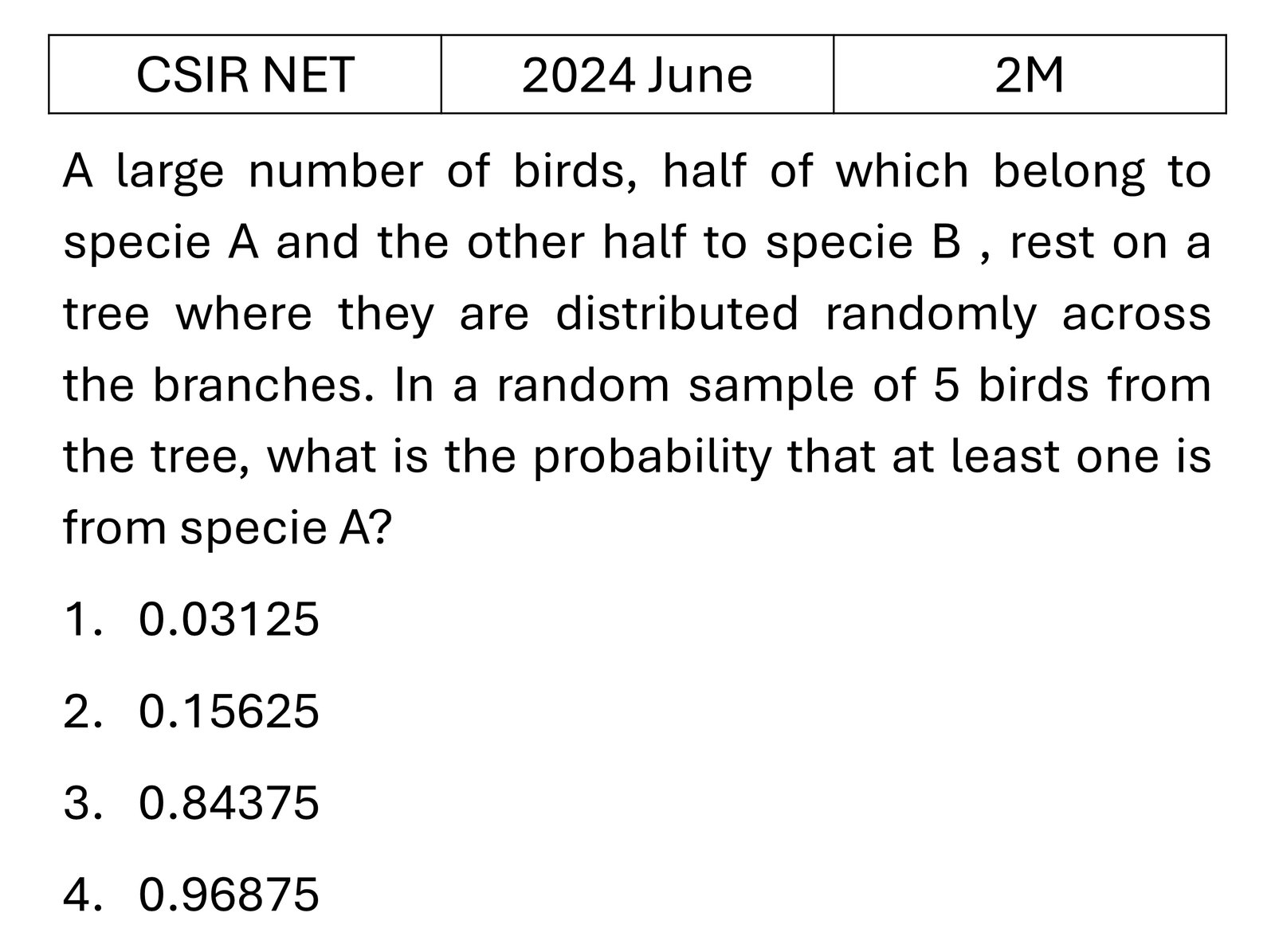 CSIR NET 2024 June Mathematical Analysis previous year question CSIR_2024_June_Q1