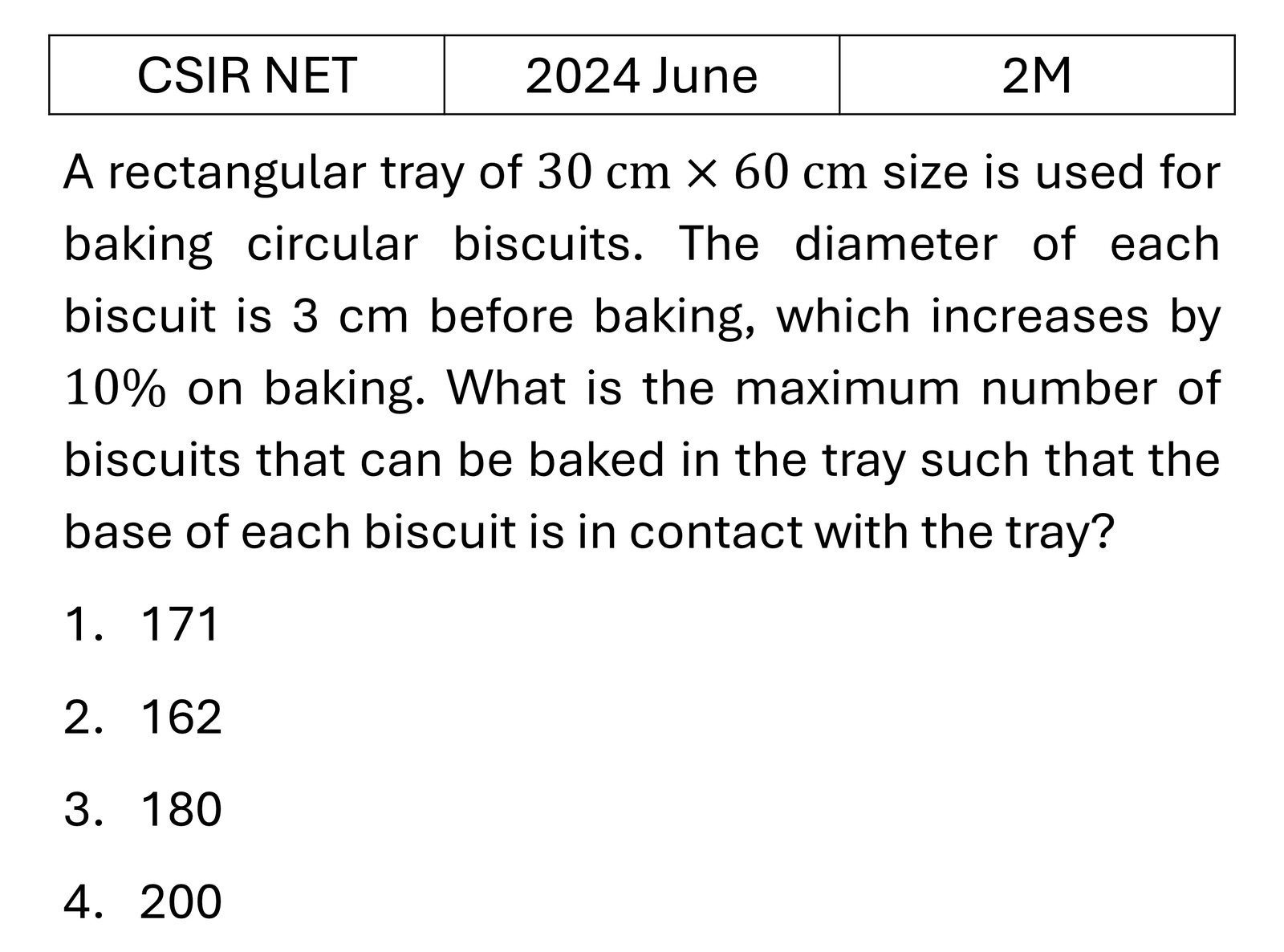 CSIR NET 2024 June Geometry previous year question CSIR_2024_June_Q3