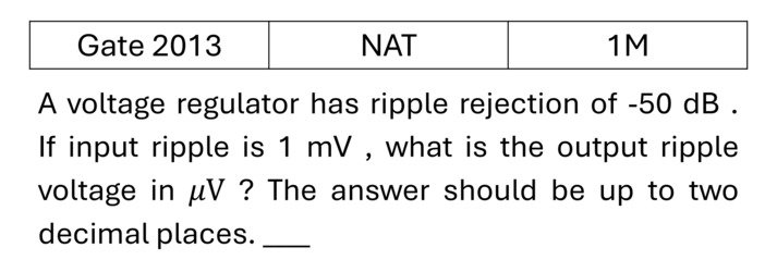 GATE 2013 Diodes previous year question GATE_2013_Q24