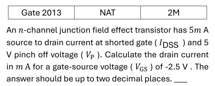 GATE 2013 FET previous year question GATE_2013_Q47