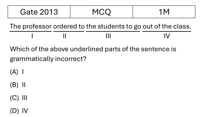 GATE 2013 English previous year question GATE_2013_Q57