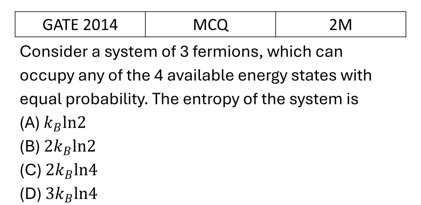 GATE 2014 Microstates previous year question GATE_2014_Q57