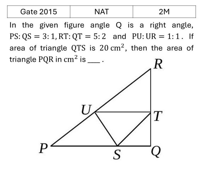 GATE 2015 Geometry previous year question GATE_2015_Q8