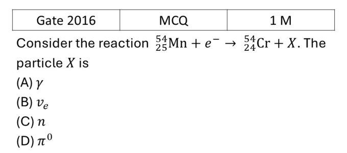GATE 2016 Radioactivity previous year question GATE_2016_Q31