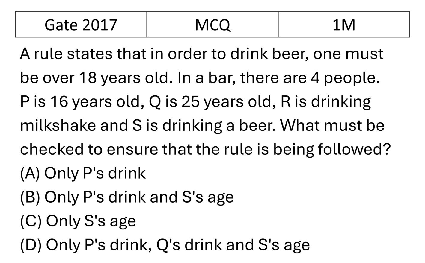 GATE 2017 Reasoning previous year question GATE_2017_Q58