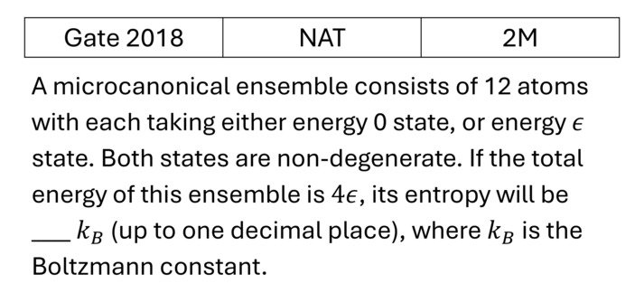 GATE 2018 Microstates previous year question GATE_2018_Q59