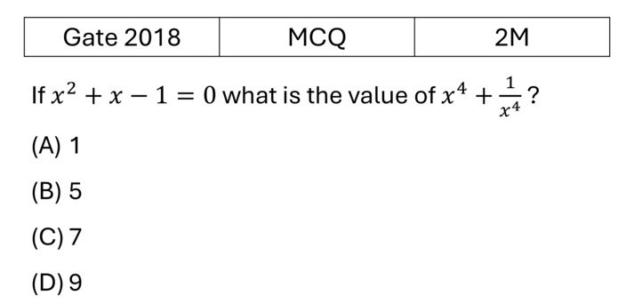 GATE 2018 Mathematical Analysis previous year question GATE_2018_Q9