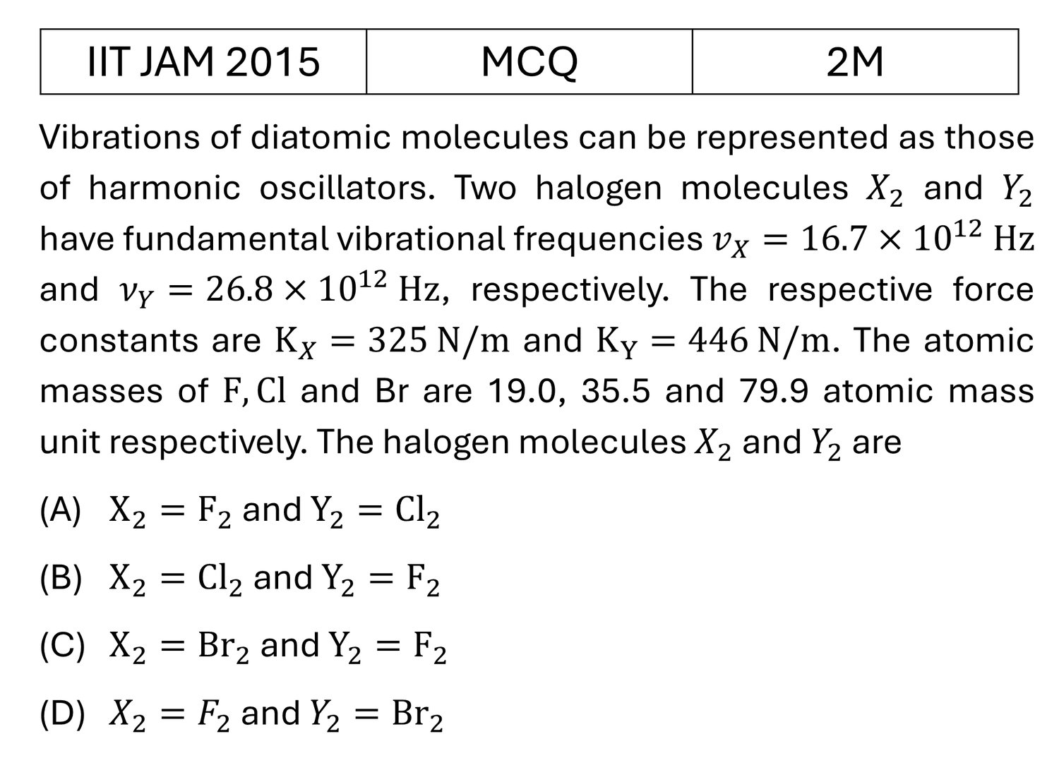 IIT JAM 2015 SHM previous year question IIT_JAM_2015_Q18