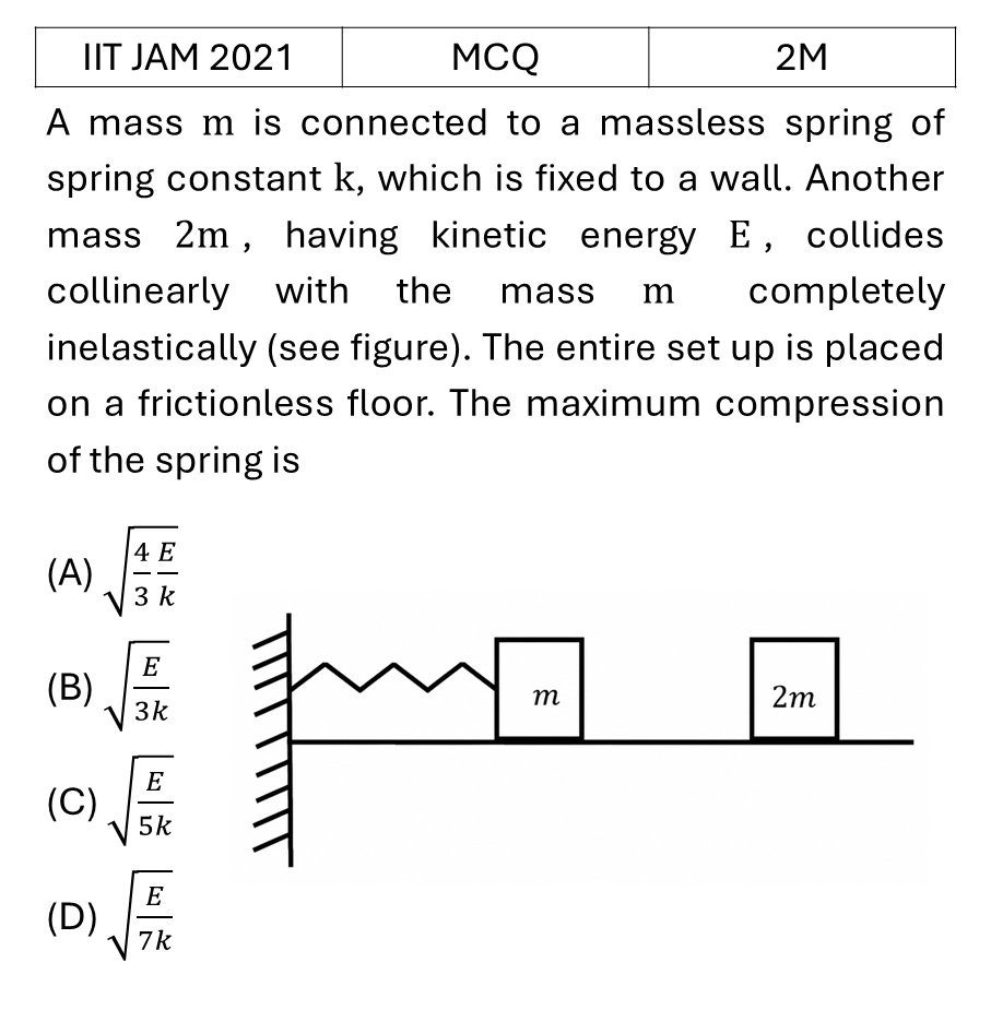 IIT JAM 2021 SHM previous year question IIT_JAM_2021_Q25
