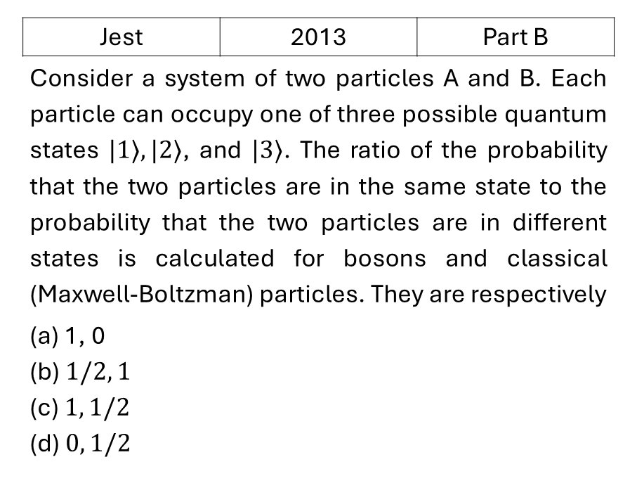 JEST 2013 Microstates previous year question JEST_2013_Q42