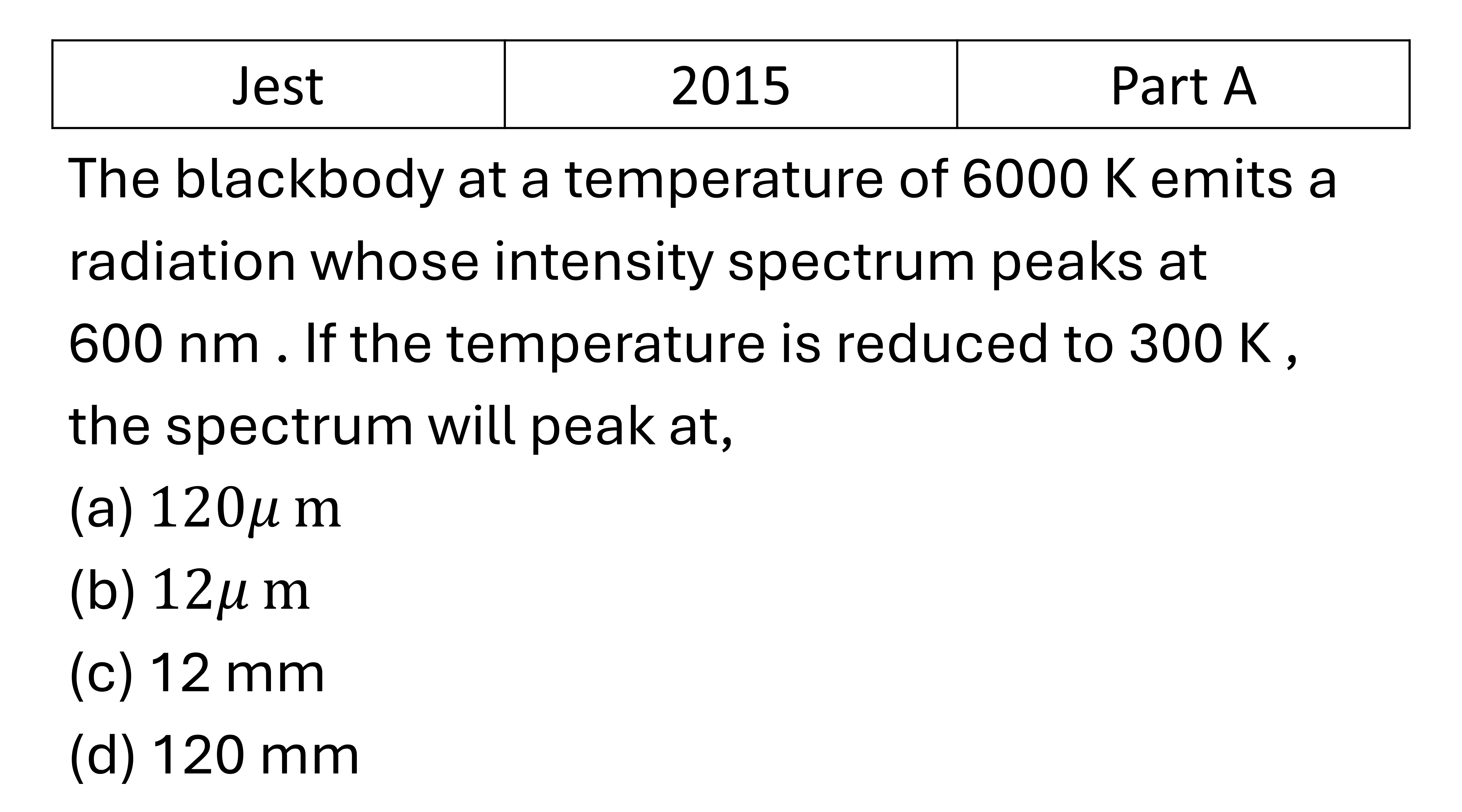 JEST 2015 Quantum Stat. Mech. previous year question JEST_2015_Q2