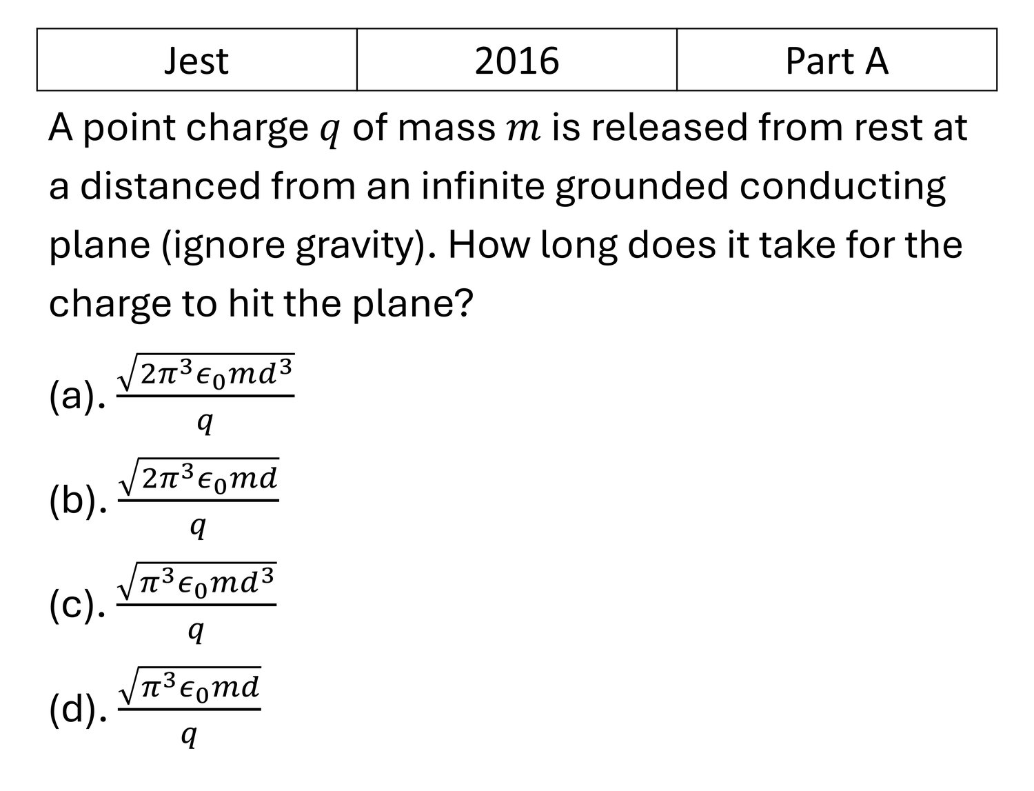 JEST 2016 Image Problem previous year question JEST_2016_Q10
