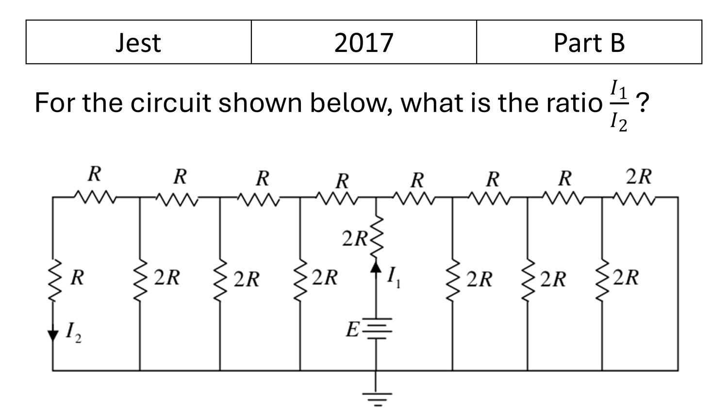JEST 2017 Basic Electronics previous year question JEST_2017_Q26