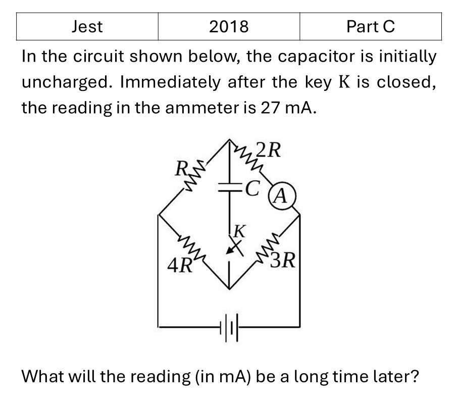 JEST 2018 Basic Electronics previous year question JEST_2018_Q41