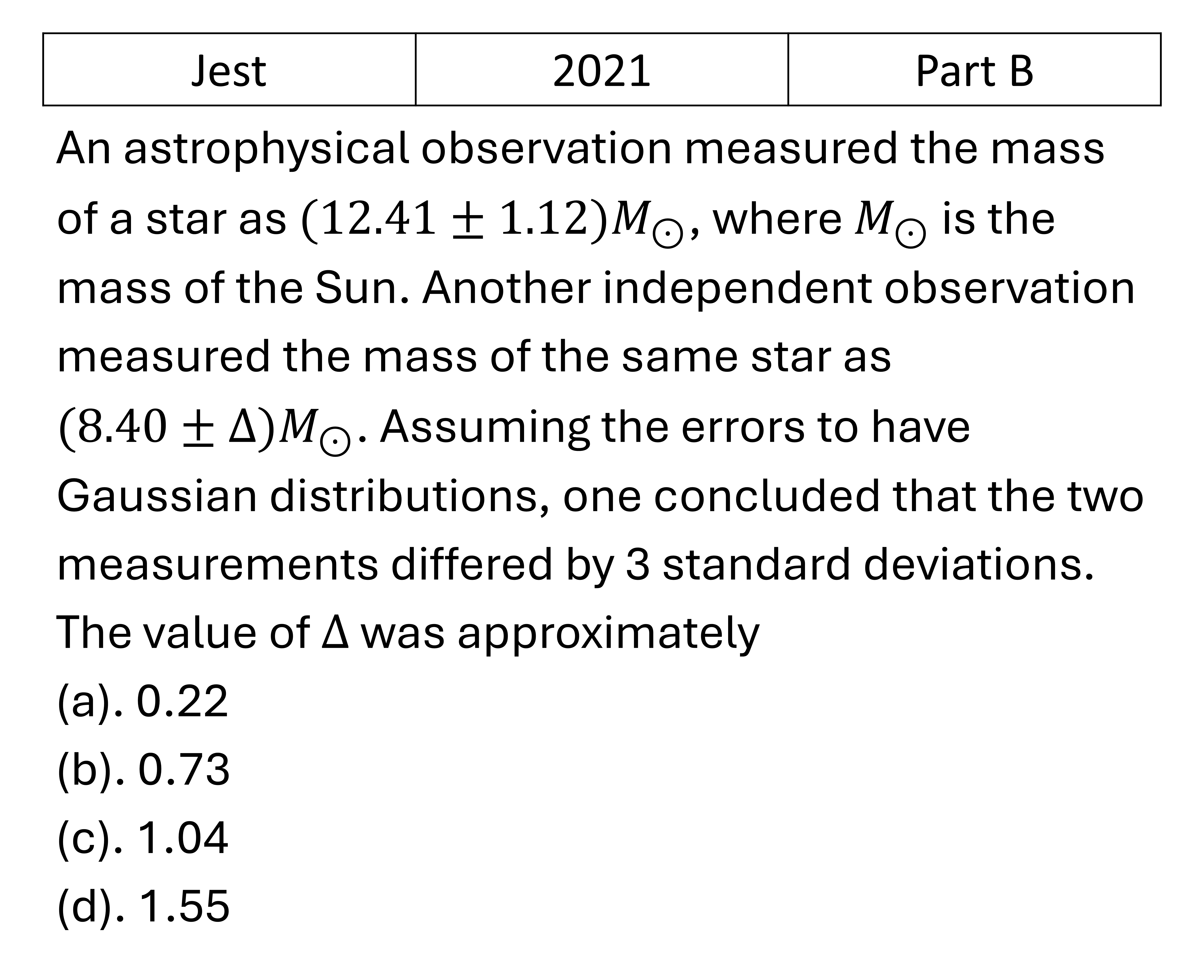 JEST 2021 Probability previous year question JEST_2021_Q30