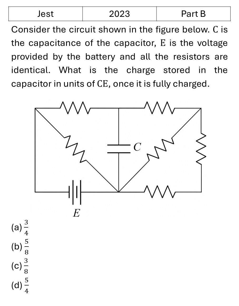 JEST 2023 Basic Electronics previous year question JEST_2023_Q50