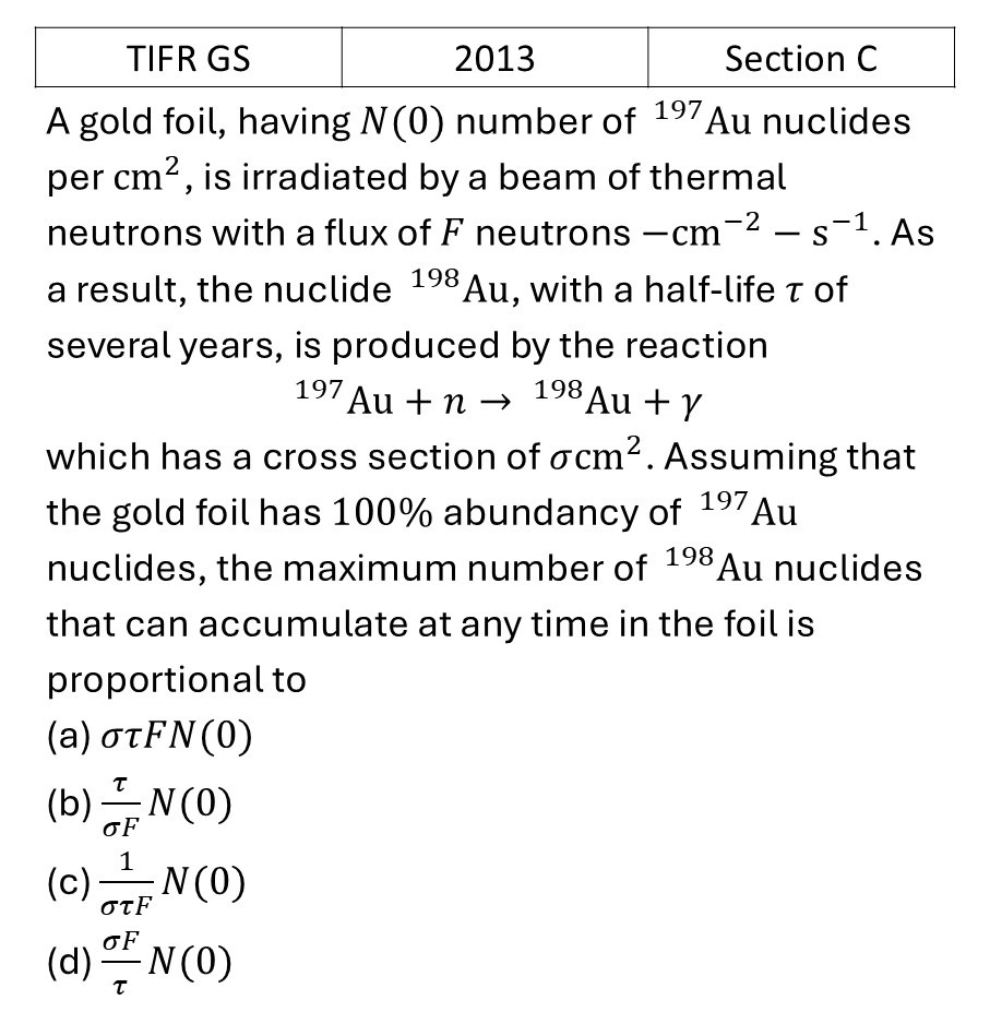TIFR 2013 C Light Matter interaction previous year question TIFR_2013_C_Q14
