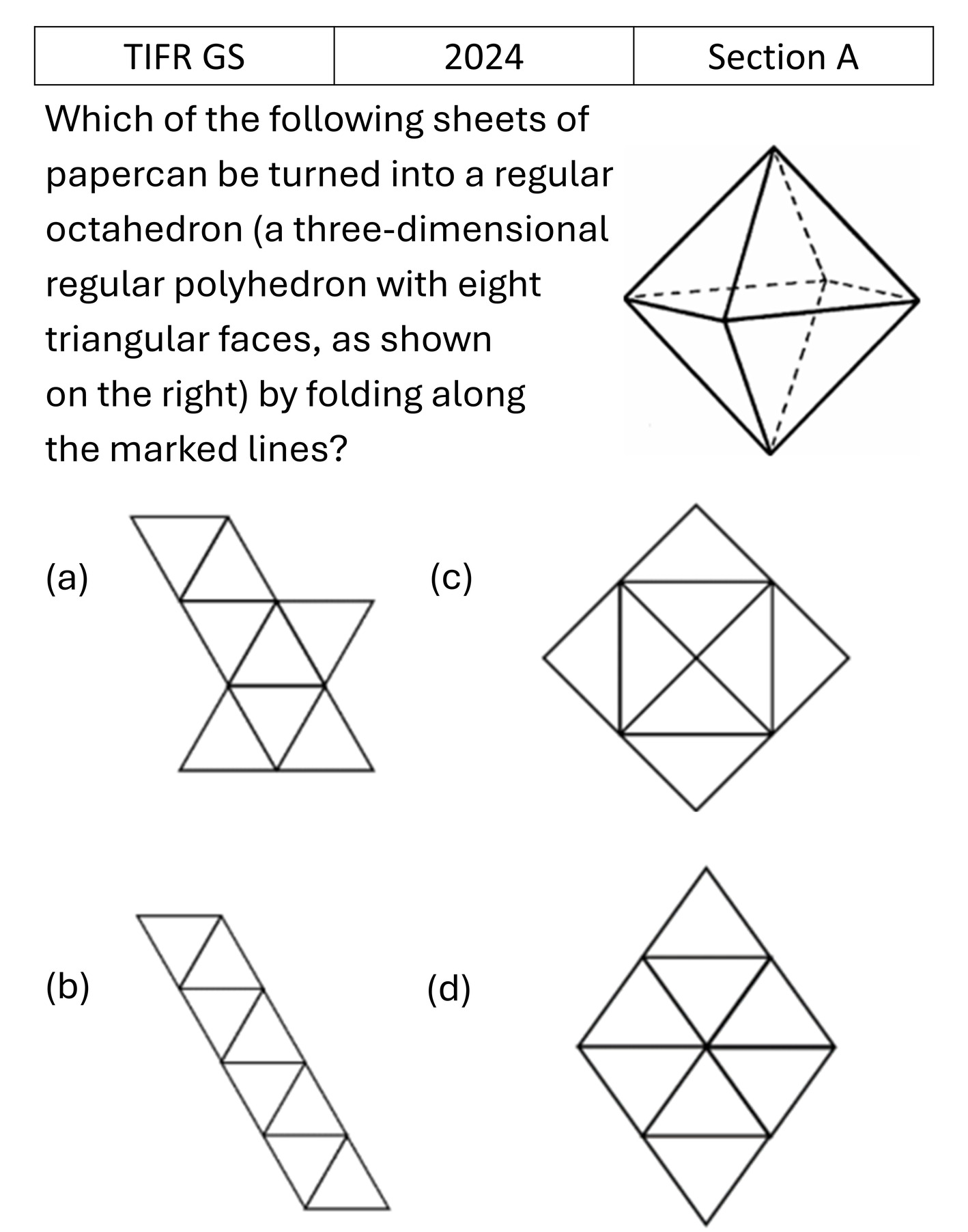 TIFR 2024 A Geometry previous year question TIFR_2024_A_Q1