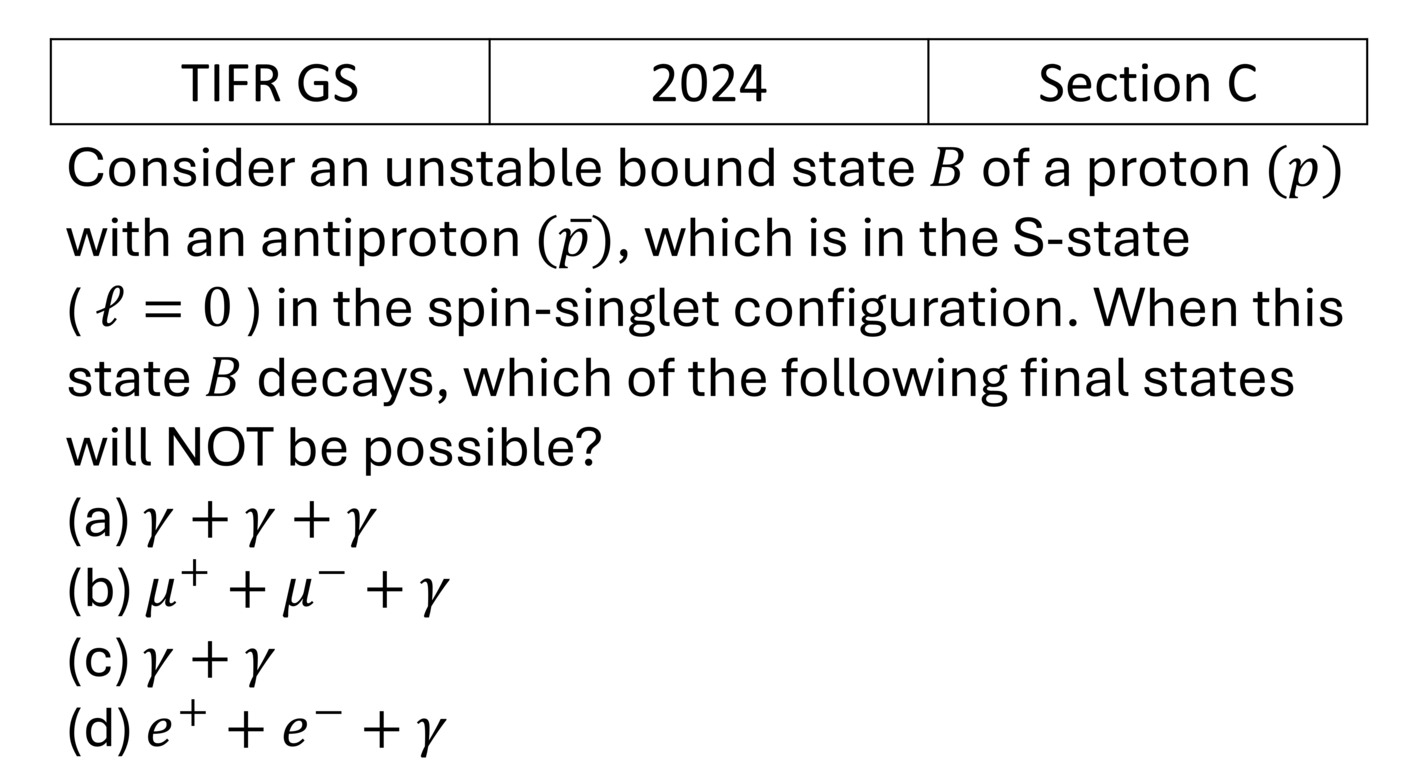 TIFR 2024 C Radioactivity previous year question TIFR_2024_C_Q15
