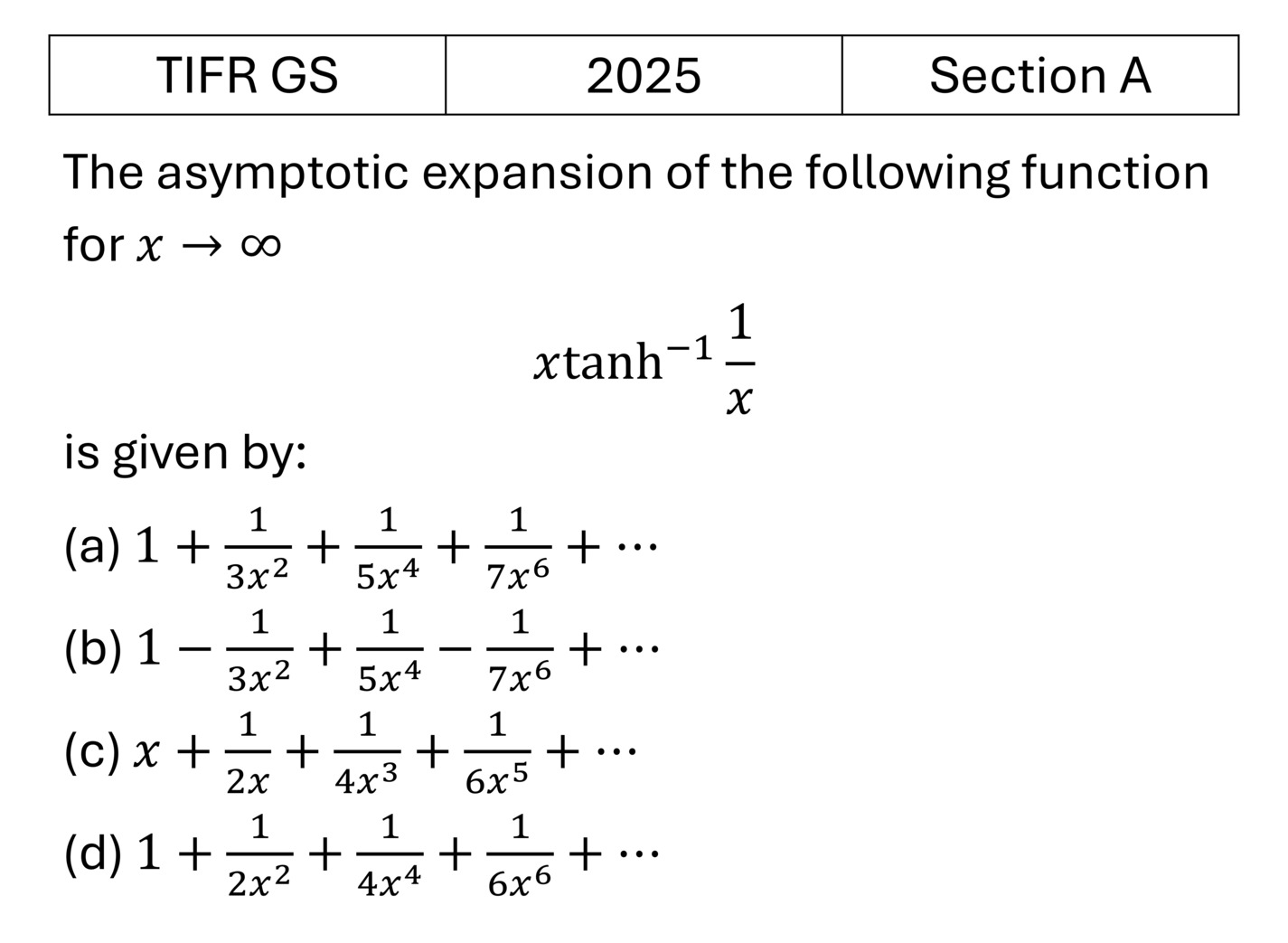 TIFR 2025 A Limits, Continuity and Differentiation previous year question TIFR_2025_A_Q16